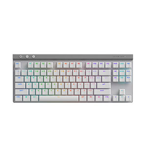 Logitech G G515 LIGHTSPEED TKL Wireless Gaming Keyboard - WHITE (920-012581) 2years