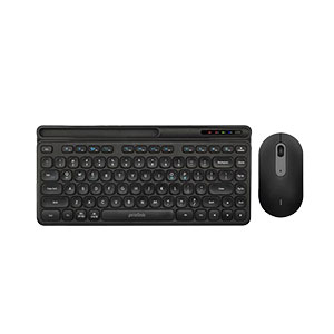 Prolink GMK-5007M BLK Keyboard + Mouse Multi-device Mini combo (Wireless +BT) Up to 3 Devices