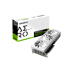 GIGABYTE GeForce RTX 4070 Ti SUPER AERO OC 16G