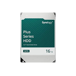Synology 16TB 3.5” 7200rpm,6Gb/s 281MB/s MSDTS SATA HDD Plus Series (HAT3310-16T)
