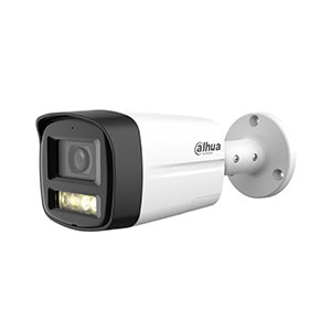 Dahua HAC-HFW1500TLM-IL-T 5MP Smart Dual Light HDCVI Two-way Talk Fixed-focal Bullet Camera