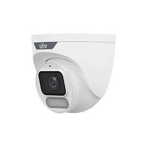 Uniview IPC3622LE-ADF40K-WP 2MP ColorHunter Wise-ISP Fixed Warm Light Turret Network Camera