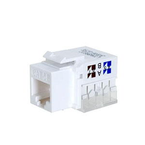 Linkbasic Cat5E UTP Key Jack 90 Degree (JKB06-UC5E)