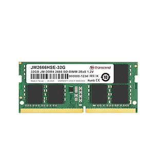 Ram 32GB JM DDR4 2666Mhz SO-DIMM Transcend (JM2666HSE-32G)