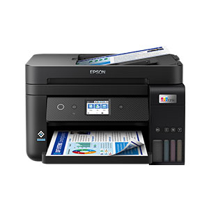 Printer Epson EcoTank L6290 A4 Color WI-FI (4-in-1)(Duplex-Print,Scan,Copy,Fax with ADF)(Ink 001) 1Year.