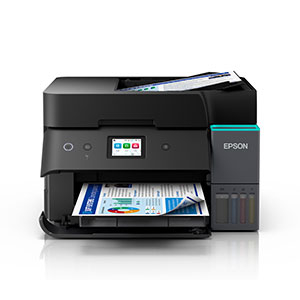 Epson EcoTank L6390 A4 Wi-Fi Duplex All-in-One Ink Tank Printer (Print, Scan, Copy, Fax with ADF) Up to 35ppm / 23ppm, Auto-Duplex Print (1yr)