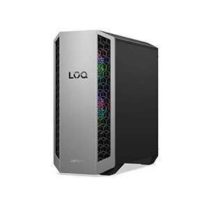 Lenovo LOQ Tower 26ADR10 Ryzen 7-8745HX 32GB DDR5-512GB M.2 NoDVD W11H WLAN+BT USB K&M RTX5060 8GB Luna Grey (3years).