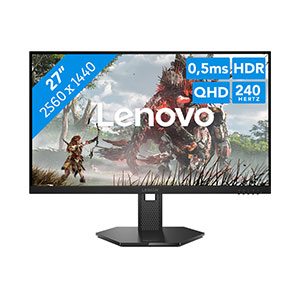 Lenovo 27” Legion 27Q-10 Monitor IPS WLED 2K (2560x1440 at 240Hz 2x HDMI/ DP) -3years