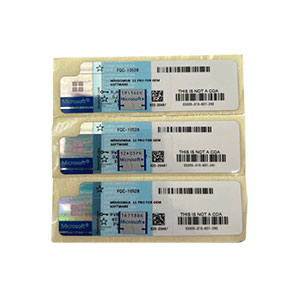 Licensed Windows 11 Pro OEM Sticker (License Tag only)