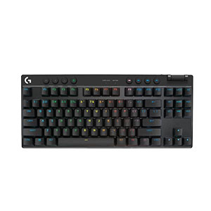 Logitech G PRO X TKL LIGHTSPEED Gaming Keyboard-BLACK-US- APANZ-122-TACTILE (920-012137) 2years