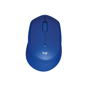 Logitech​ M331 Silent Plus Wireless Mouse​ Blue (910-004915)