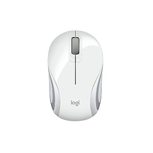 Logitech M187 Wireless Mini Mouse - White (910-005380)