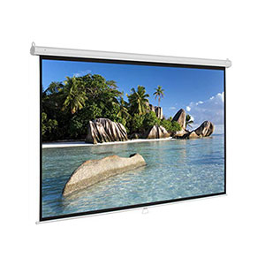 TruVision Motorized Auto Remote screen 5 x 5M, Matte white (MC-V500MC)