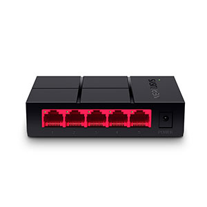 Mercusys MS105G 5-Port 10/100/1000 Mbps Desktop Switch