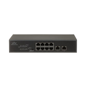 UNV NSW2010-10T-POE-S-IN 8-Port PoE Uplink-Port 200 Megabit (PoE 96W)