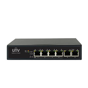 UNV NSW2010-6T-POE-S-IN 4-Port PoE Uplink-Port 200 Megabit (PoE 60W)