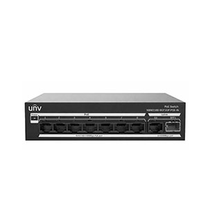 Uniview NSW2100-9GT1GP-POE-IN 8Port Gigabit PoE Switch