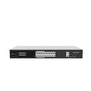 UNV NSW3000-17GT1GP1GC-POE-IN 16Port Gigabit Cloud Management PoE Switch