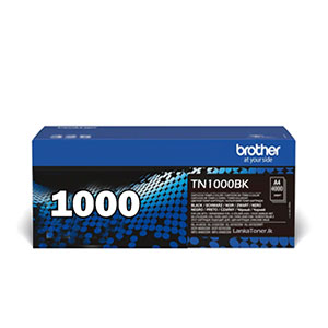Brother TN-1000 Black Original Toner (1,000pages) for HL1210W/ DCPL1610W