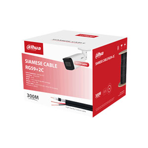 Dahua Coaxial Cable (black) DH-PFM941I-RG6N/21-300