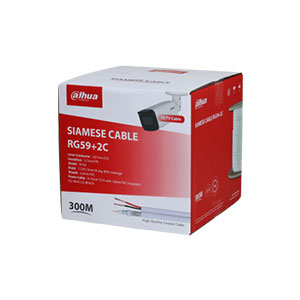 Dahua Coaxial Cable (White) PFM941I-RG59N/21-300
