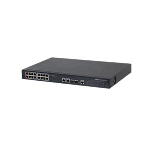 Dahua PFS4218-16ET-190 16-port 100 Mbps + 2-port Gigabit Managed PoE Switch (190W)