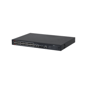 Dahua PFS4226-24ET-240 24-port 100 Mbps + 2-port Gigabit Managed PoE Switch (240W)