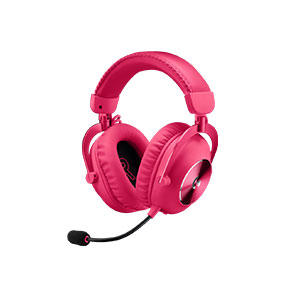 Logitech G PRO X 2 LIGHTSPEED Wireless Gaming Headset - PINK (981-001276) 2years