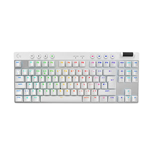Logitech G PRO X TKL LIGHTSPEED Gaming Keyboard - WHITE - US - APANZ-122 (920-012149) 2years