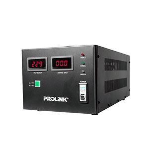 Auto Voltage PROLINK 2KVA PVS2001AD Auto Regulator / Digital Display (1Y)