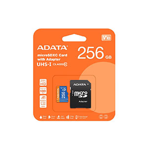 ADATA Premier 256GB microSDXC UHS-I Class10 Memory card