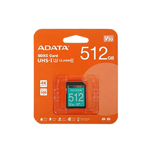 ADATA Premier Pro 512GB SDXC (ASDX512GGUI3V30S-R)