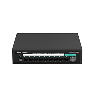Reyee RG-ES110GS-P-L 10-Port 10/100/1000Mbps Unmanaged PoE Switch