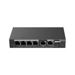 Reyee RG-ES206GS-P 6-Port Gigabit Smart Cloud Managed PoE Switch