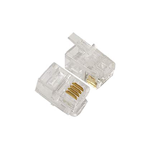 Linkbasic Cat3 UTP modular plugs (RJ11) Connector (200pcs/box)