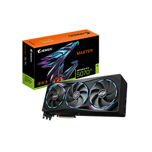 GIGABYTE AORUS GeForce RTX 5070 Ti MASTER 16G