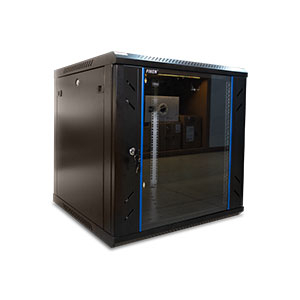 Rack Closed 12U 600W X 600D X 635H BLACK Included COLOR-FINEN