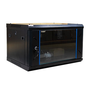 Rack Closed 6U 600W X 450D X 368H BLACK Included COLOR-FINEN