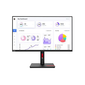 LCD Monitor Lenovo ThinkVision S27i-30 27inch 100Hz Monitor-HDMI (63DFKAR4WW) 3Yr