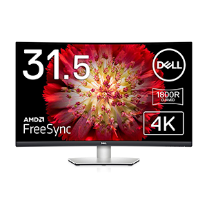 Dell S3221QS 32-Inch Curved 4K UHD Monitor