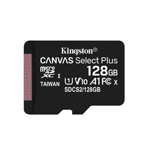 Kingston 128GB microSDXC Memory Card (SDCS2/128GB)
