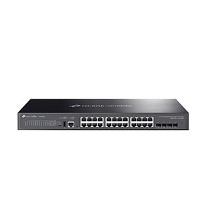 TP-Link SG5428X Omada 24-Port Gigabit Stackable Lite L3 Managed Switch with 4× 10G Slots