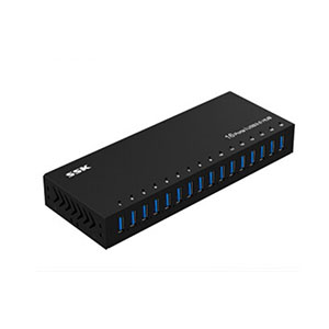 SSK USB HUB USB3.0 16-ports Industrial HUB SHU1600