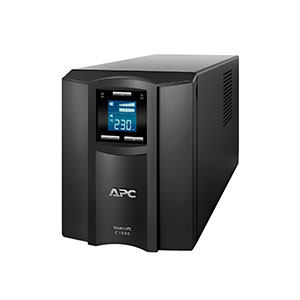 APC Smart-UPS C Line-Interactive 1000VA, Tower LCD 230V​​ (SMC1000I)