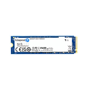 Kingston 1000G NV3 M.2 2280 PCIe 4.0 NVMe SSD (SNV3S/1000G)