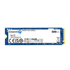 Kingston 500GB NV3 M.2 2280 NVMe PCIe 4.0 SSD Up to 5000MB/s (SNV3S/500G)
