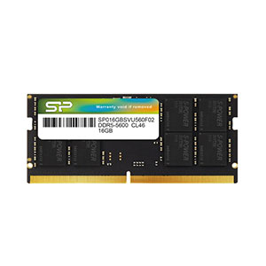 Silicon Power 16GB DDR5-5600MT/s CL46 SODIMM 16GBx1 (SP016GBSVU560F02)
