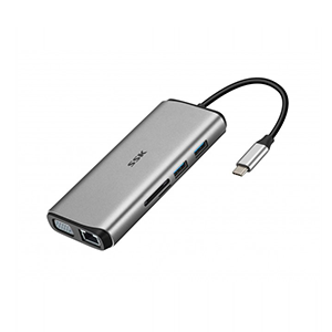 SSK SC111 Type-C Multi-function 11-in-1 Adapter