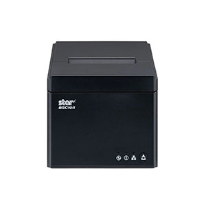 Star Micronics BSC10II-U Gray USB-C Direct Thermal Printer, Black, EU Cord (39465830)