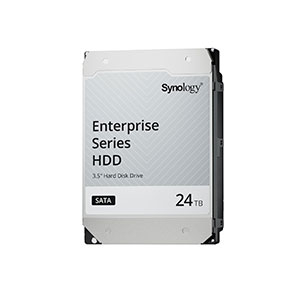 Synology 24TB 3.5” Enterprise-Grade SATA HDD designed for Synology NAS (HAT5320-24T)